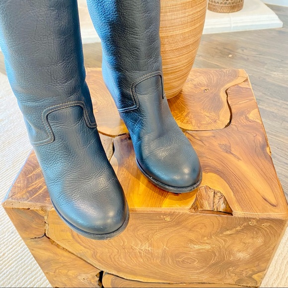 Sold Chloé Over The Knee Thigh High Leather Boots - Picture 6 of 7